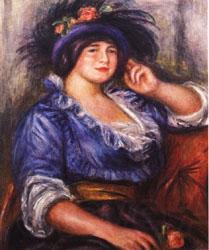 Auguste renoir Young Girl with a Rose Germany oil painting art